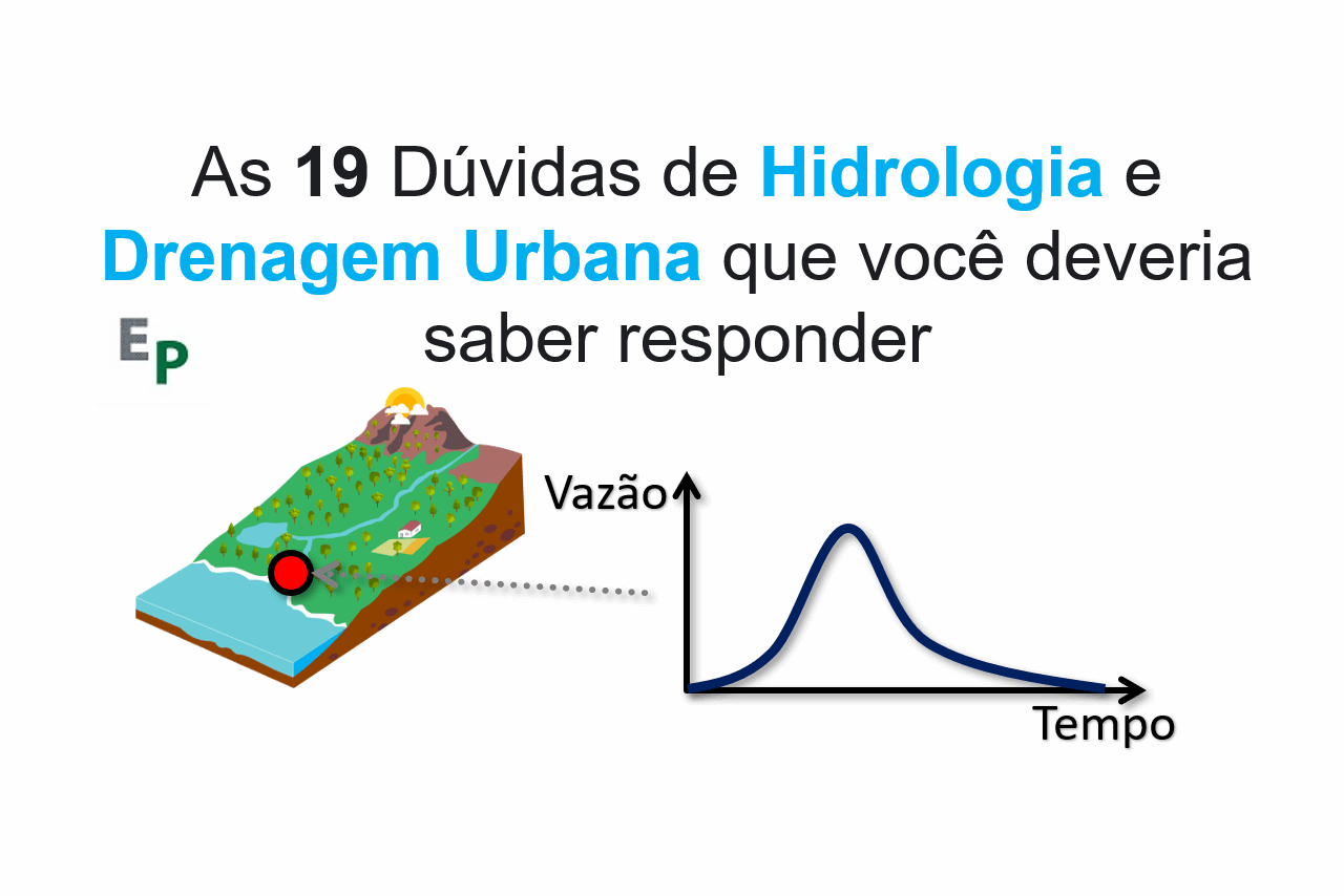 As 19 dúvidas de Hidrologia e Drenagem Urbana que você deveria saber responder